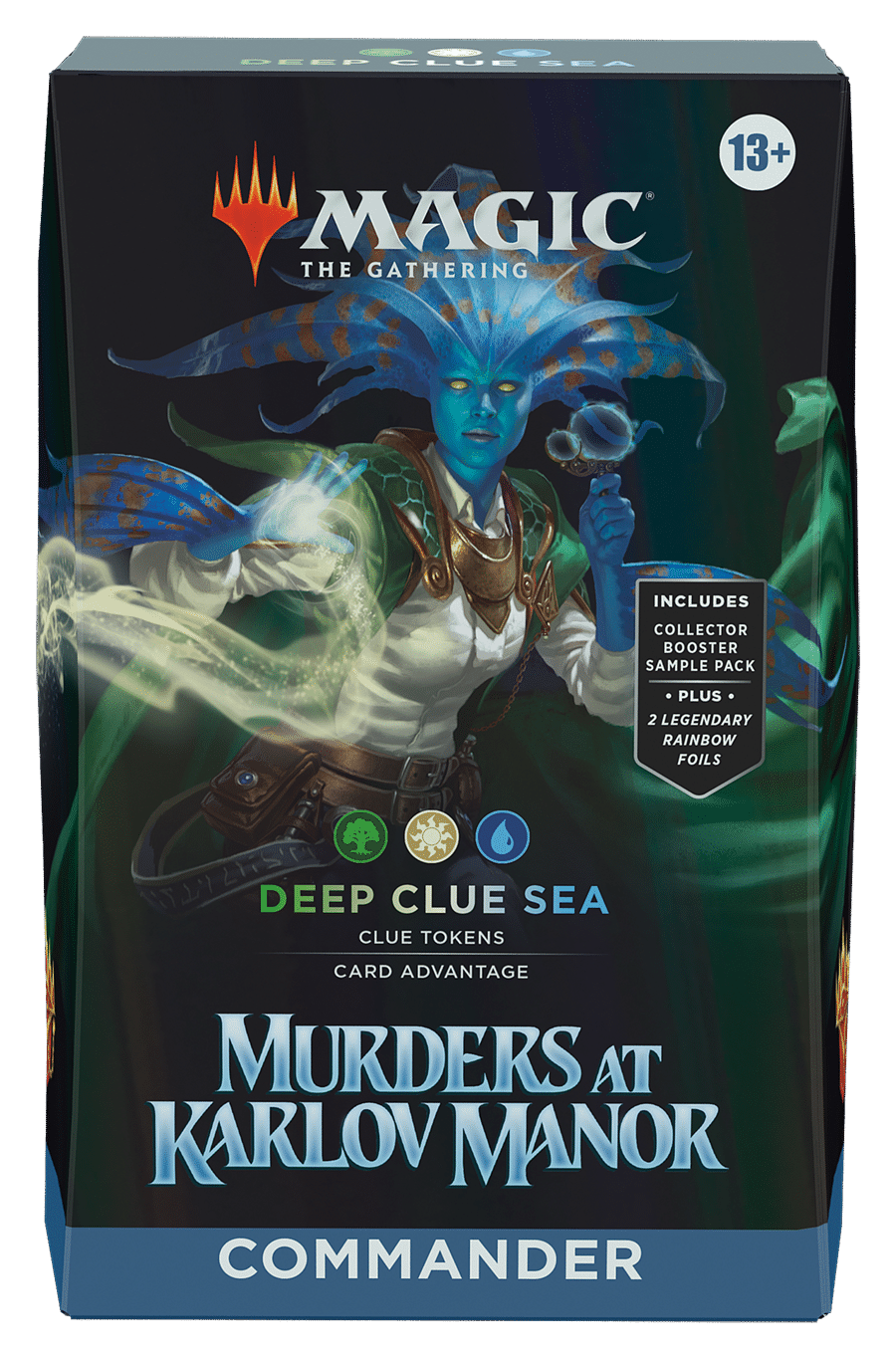 Murders at Karlov Manor Deep Clue Sea Commander Deck image 0
